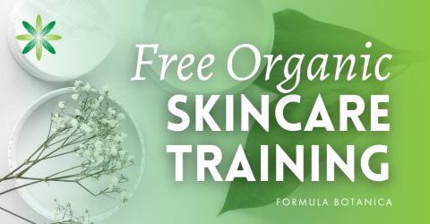 Free Organic & Natural Skincare Training