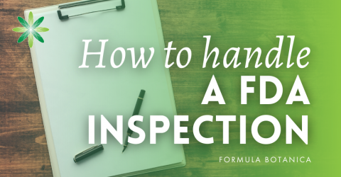 How to handle a FDA Inspection