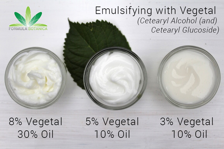 Emulsifying with Vegetal