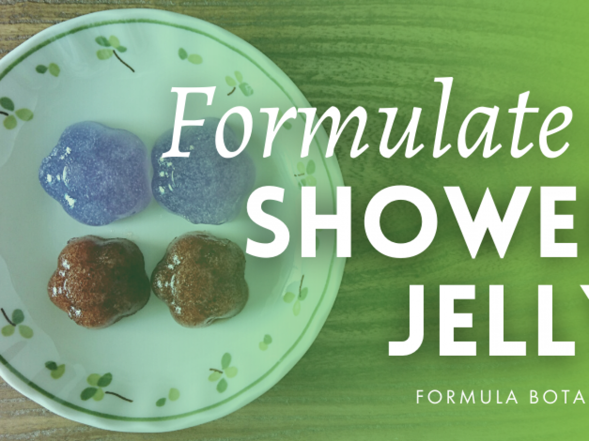 How to make Natural Shower Jellies