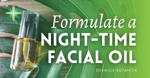 How to make a Night-Time Facial Oil for Mature Skin