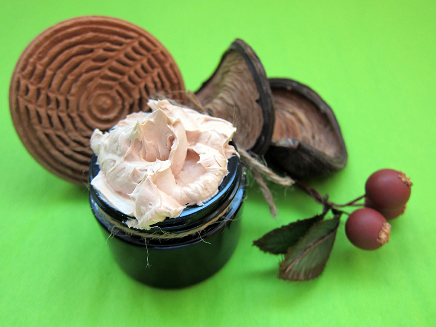 Whipped Butter Foot Balm with Rose Clay