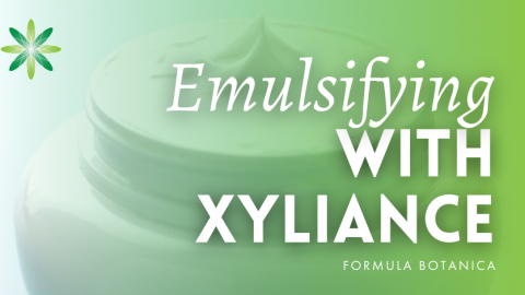 How to make an emulsion with Xyliance