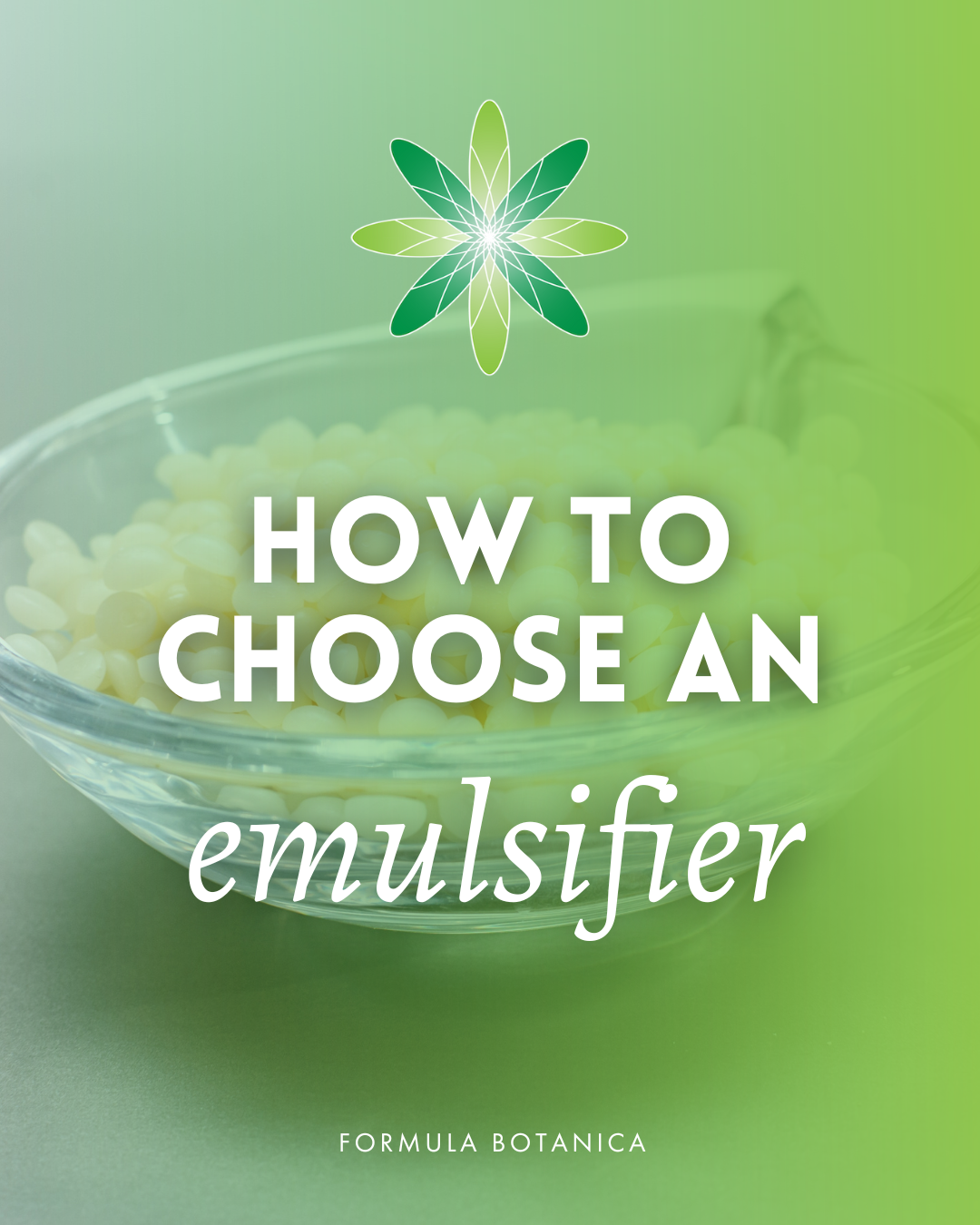 natural emulsifiers 101 cosmetic formular's guide
