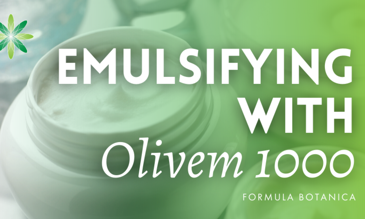 Kitchen meets cosmetic lab- Part 2: Emulsion with Olivem® 1000 - Swettis  Beauty Blog