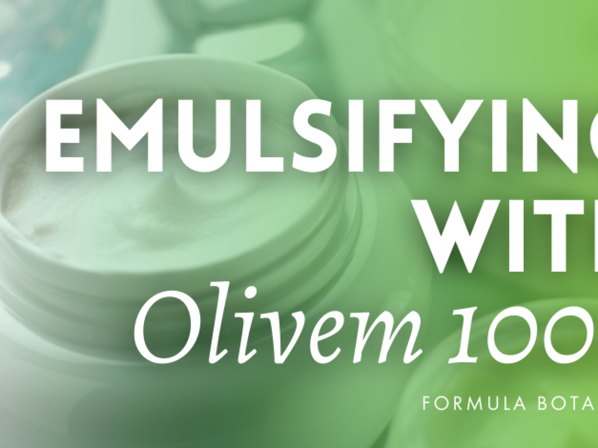 Olivem 1000 Emulsifier » DIY Naturally » South Africa