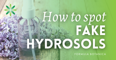 How to Spot a Fake Hydrosol