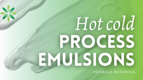 How to make a Hot Cold Process Emulsion