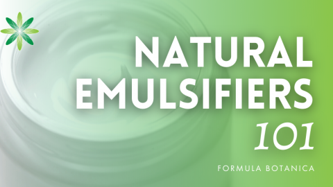 Everything You Wanted To Know About Natural Emulsifiers