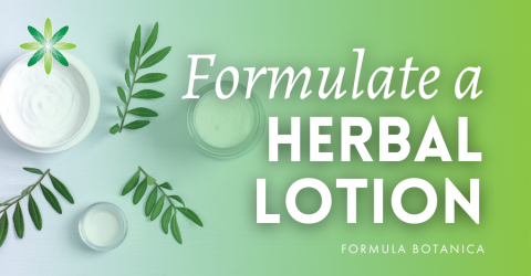 How to Make a Herb Lotion to Soothe Itchy Skin
