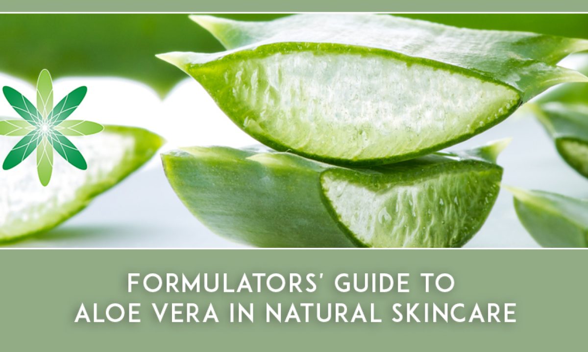 The Formulator S Guide To Aloe Vera In Natural Skincare Formula Botanica