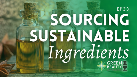 Episode 33: Sourcing Sustainable Organic Skincare Ingredients