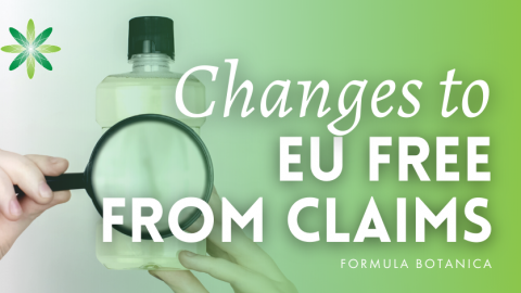 Important 2019 Changes to EU Free From Claims
