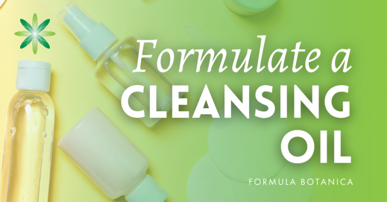 How to make a Camellia Cleansing Oil - Formula Botanica