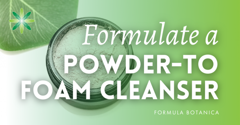 2020-02 Powder to foam cleanser