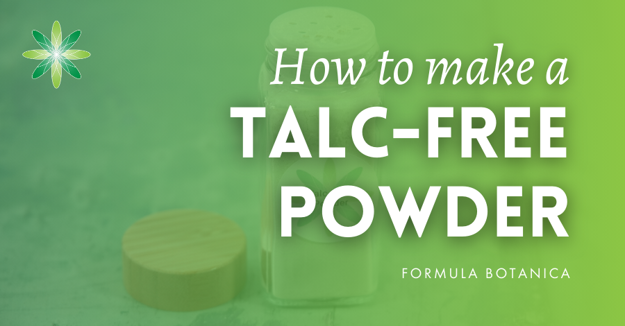 How to make the best talc-free baby powder