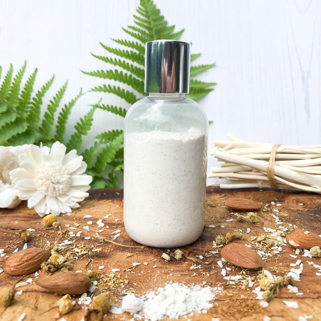 Easy DIY Talc-Free Body Powder - SubEarthan Cottage