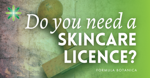 Do you need a licence to sell skincare products?