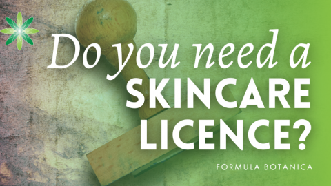 Do you need a licence to sell skincare products?