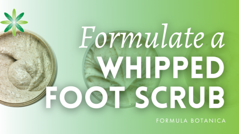 How to Make an Apple & Spice Whipped Foot Scrub