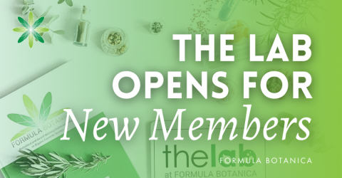 The Lab at Formula Botanica Opens Membership to All