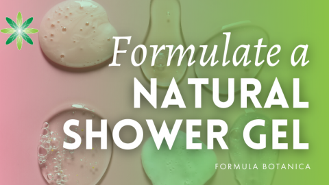How to Make a Natural Shower Gel using Surfactants