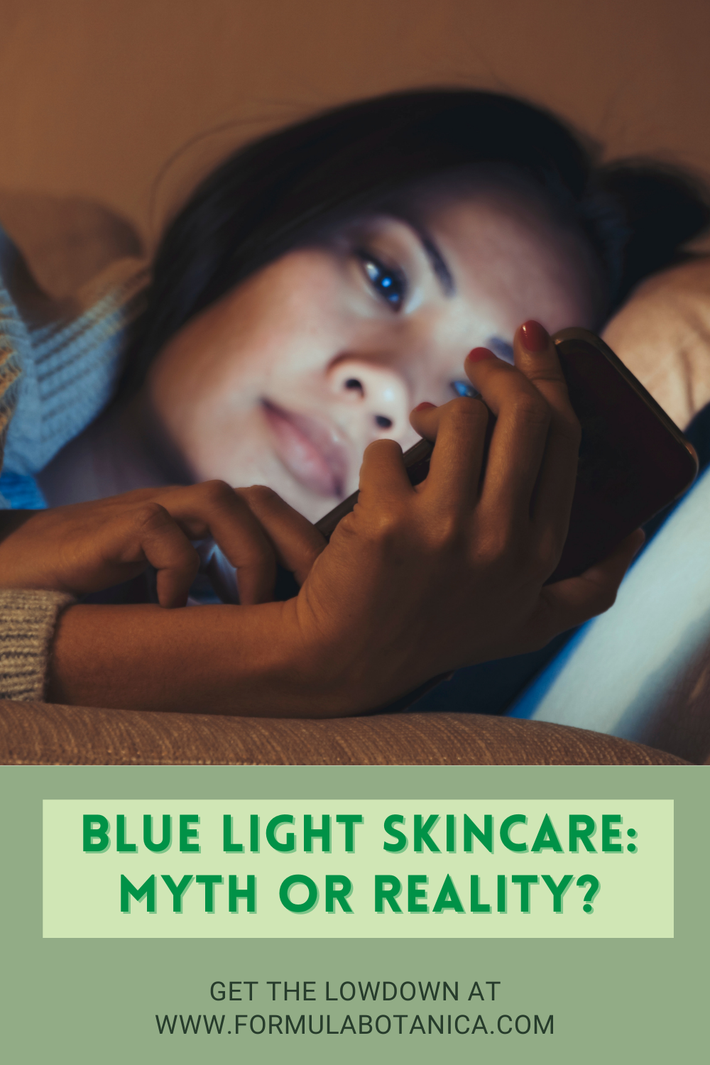 Blue light skincare