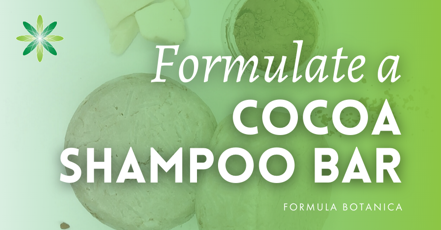 2021-01 Formulate cocoa shampoo bar