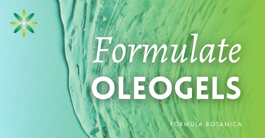 How to formulate an oleogel cleanser