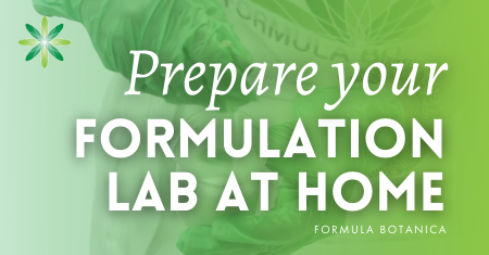 Prepare your formulation lab at home