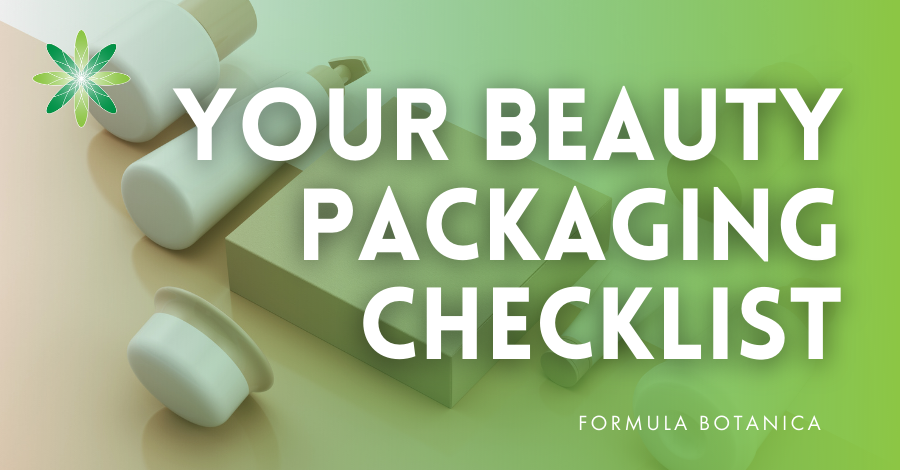 Indie beauty cosmetics packaging guide