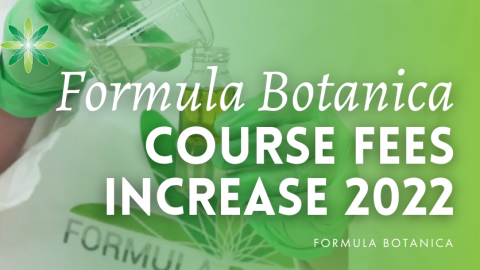 Formula Botanica 2022 course fees