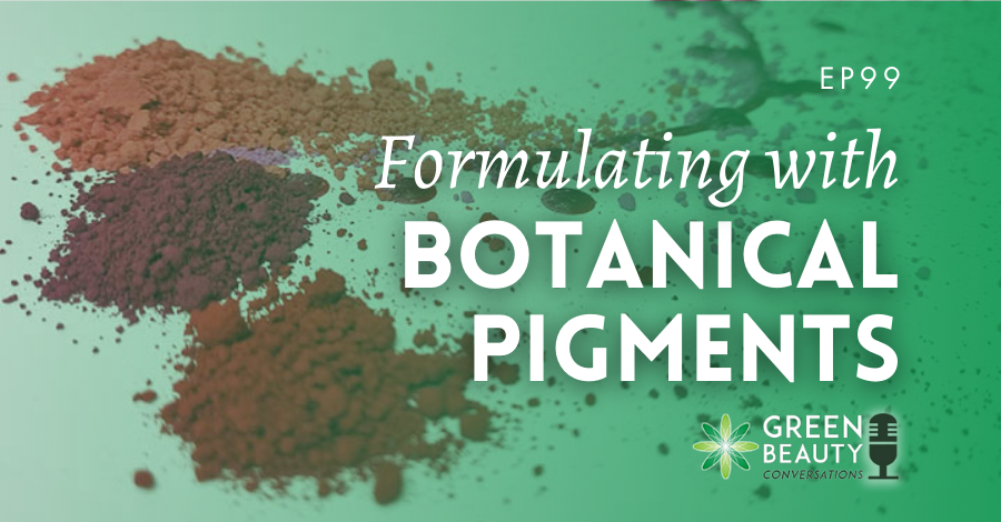 Formulating with botanical pigments