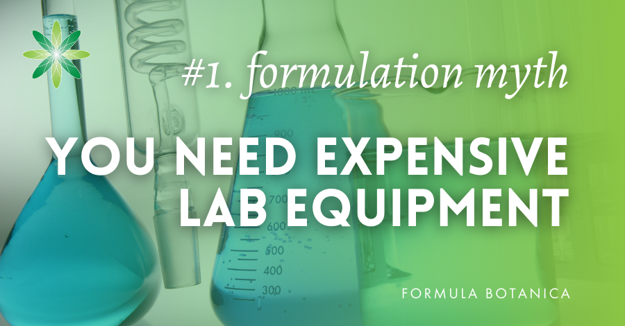 natural formulation myth 1 lab equipment
