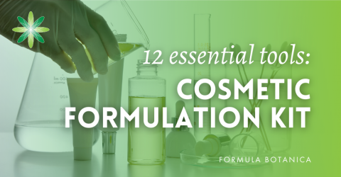 Cosmetic Formulation Kit: 12 tools to get you started
