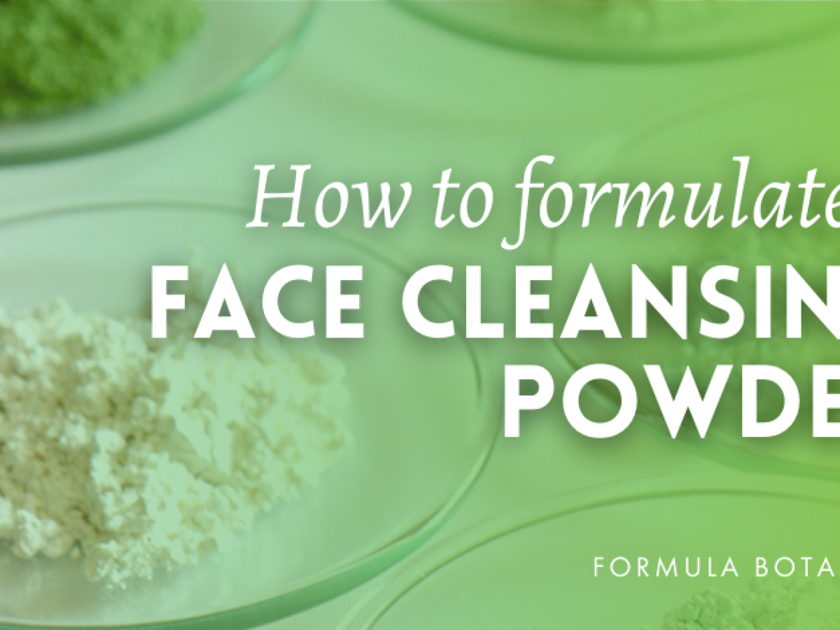 Face Cleansing Powder