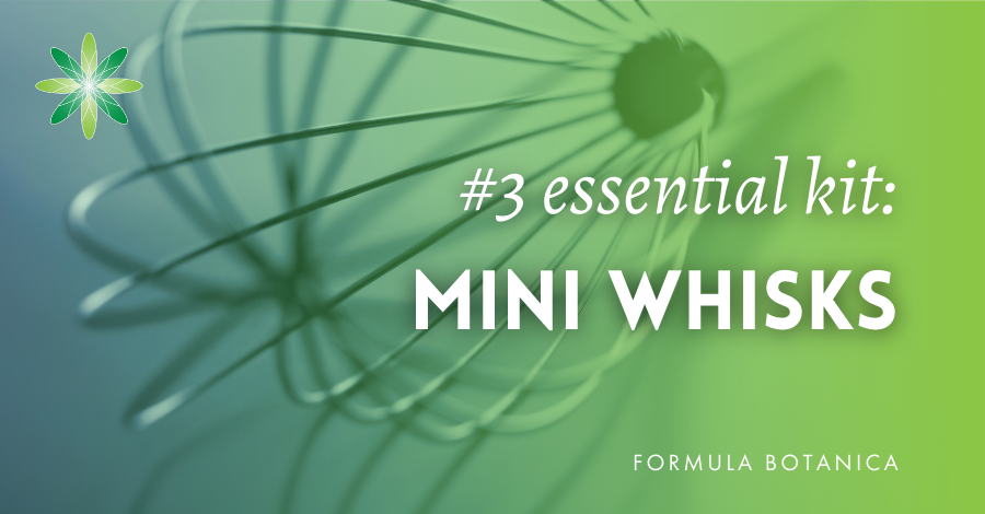  mini whisks cosmetic formulating starter kit