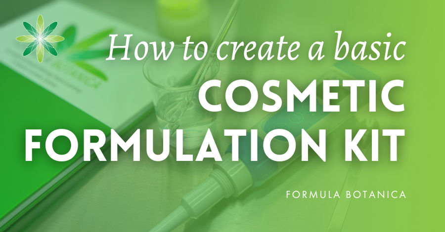 Cosmetic formulation kit: 11 essential tools to get you started