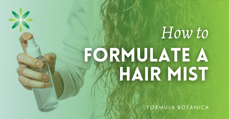 Hair mist formulation