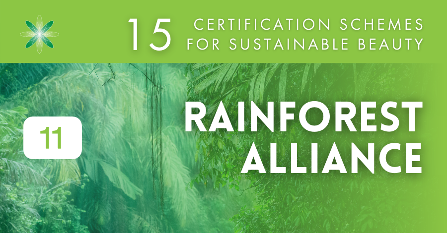 15 Certification schemes for beauty brands - 11 Rainforest Alliance