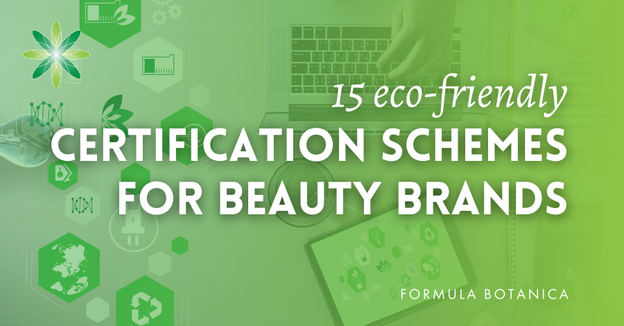 Certification schemes for beauty brands