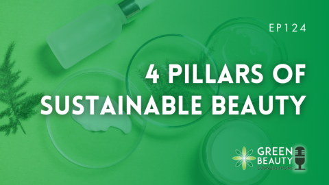 Podcast 124: Four pillars of sustainable beauty