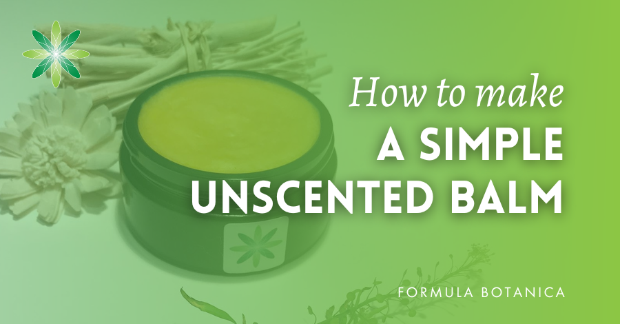How to make a simple balm