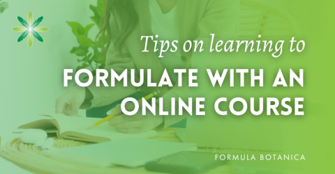 Top tips on taking an online formulation course