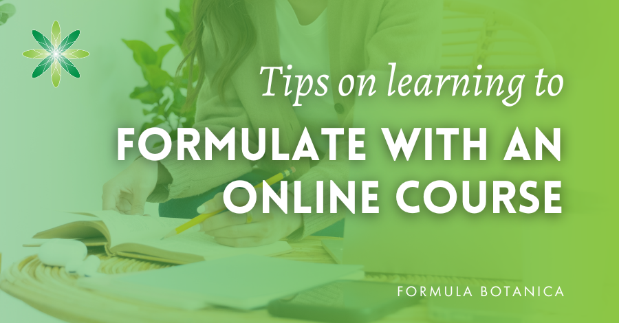 learn with an online formulation course