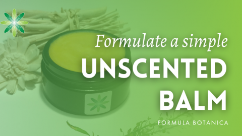 How to make a simple unscented balm
