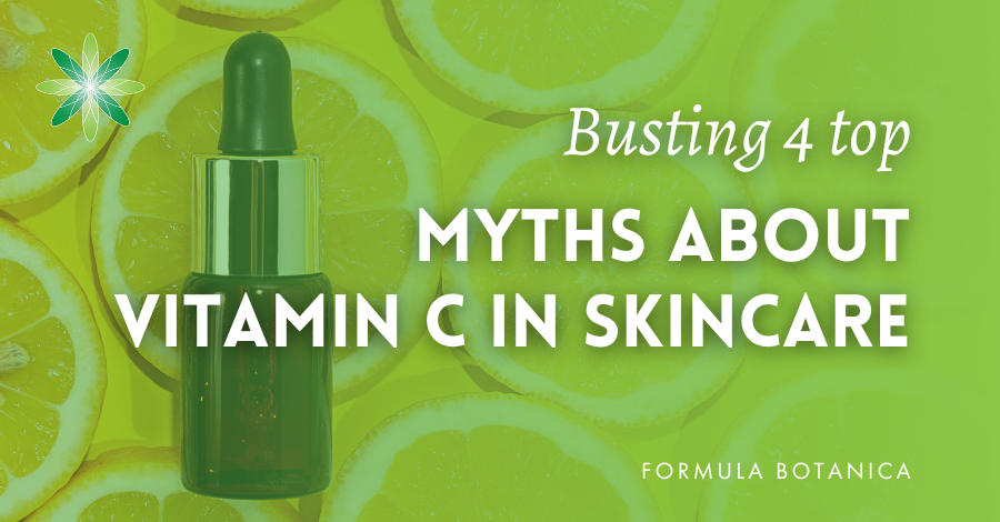 4 myths about vitamin C in skincare