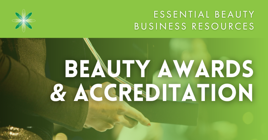Beauty business resources awards and accreditation