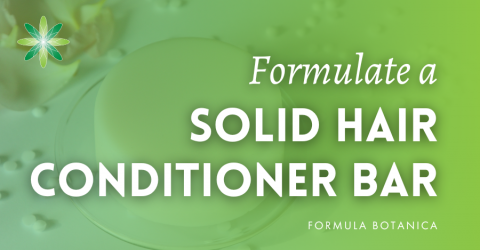 How to make a solid hair conditioner bar
