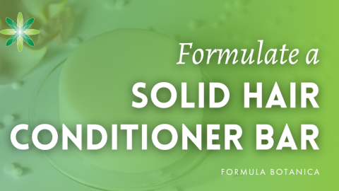 How to make a solid hair conditioner bar